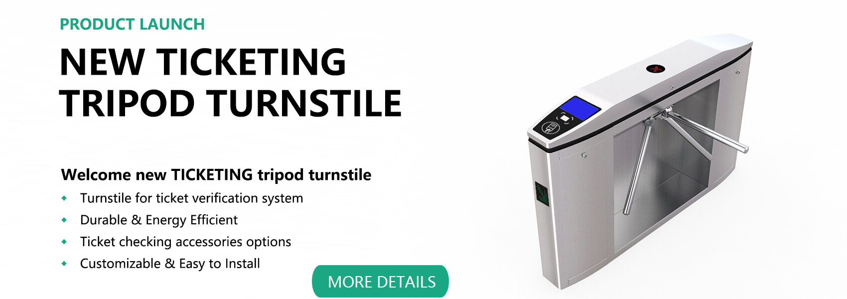Ticketing Checking Tripod Turnstile